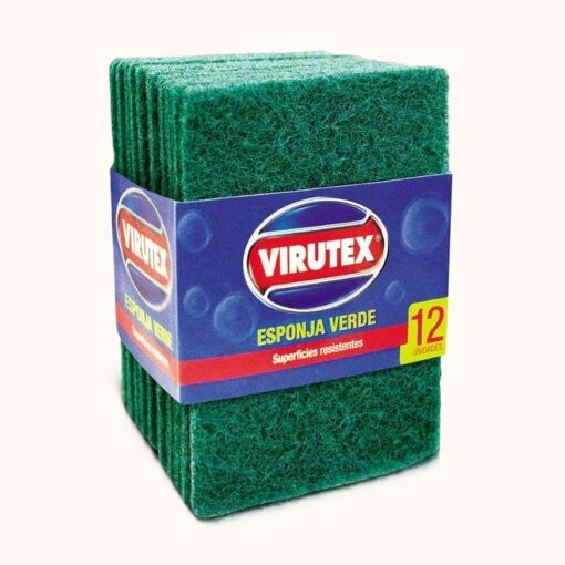 Esponja-Fibra-Verde-Clasica